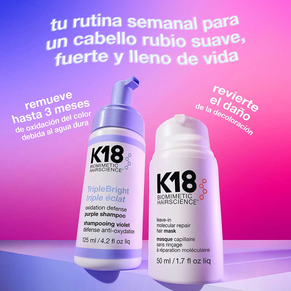 TRIPLEBRIGHT OXIDATION DEFENSE PURPLE SHAMPOO FOAM (SHAMPOO MORADO EN ESPUMA)